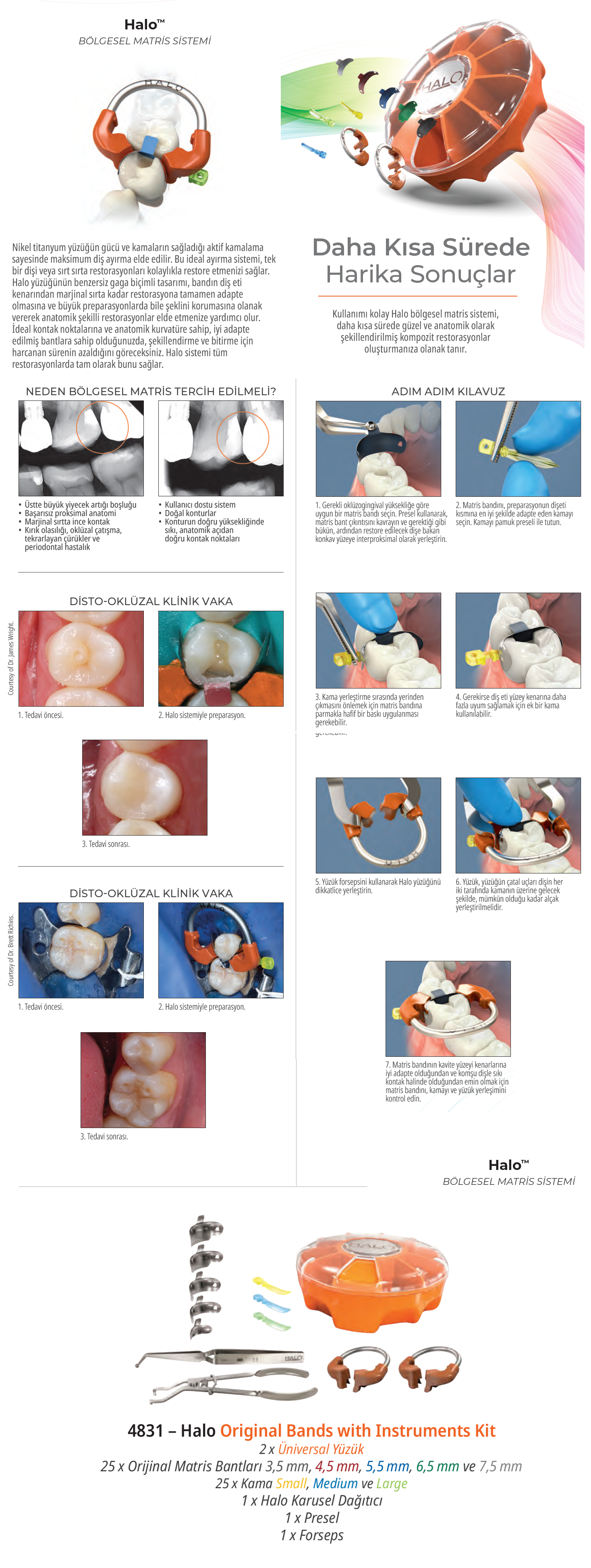 Ultradent Halo Matriks Seti